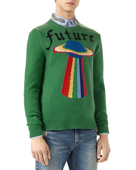 modern future sweater gucci mens|farfetch Gucci knitwear.